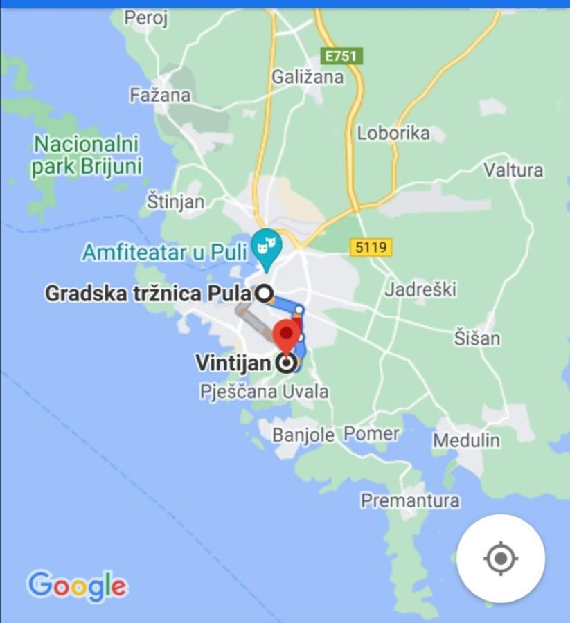 Cave With Free Parking Apartment Pula Exterior photo